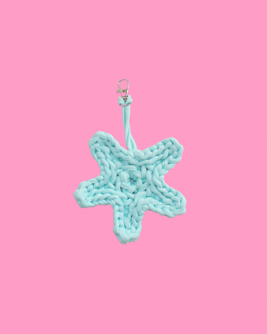 Starfish Charm - Blue