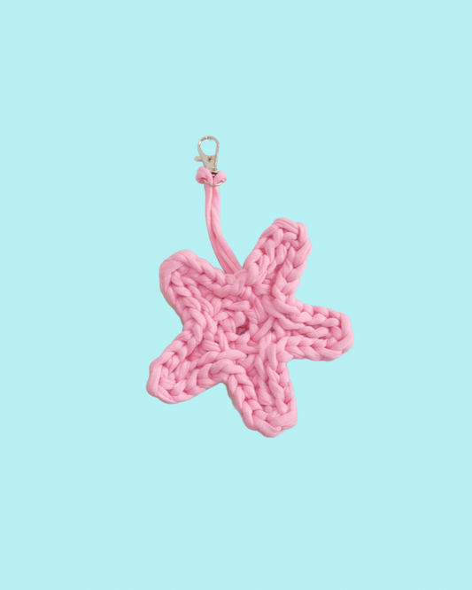 Starfish Charm - Pink